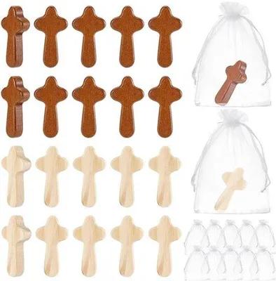 Imagen del producto de Adornos de madera para Pascua, bodas y celebraciones