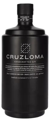 Image de CRUZLOMA Handcrafted Small Batch London Dry Gin 44% Vol. 0,7l