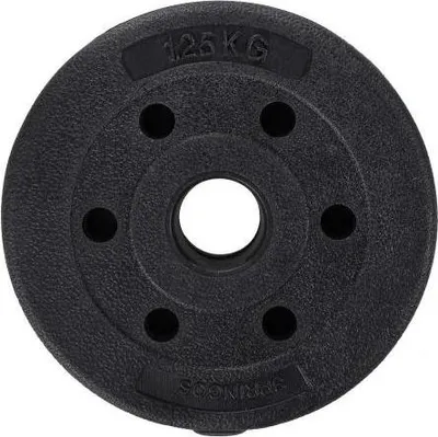 Image de Disques d'haltères 1,25 kg en matière plastique, poids, disques d'haltères, perçage : 29 mm