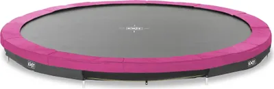 Produktbild von EXIT Silhouette Sporttrampolin ø427cm, Bodentrampolin, Rund, für Kinder, Rosa