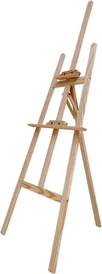 Imagen del producto de Soportes de madera, sencillos y elegantes, extensibles, ideales para artistas y artesanos, juego de 3 unidades (175 cm)
