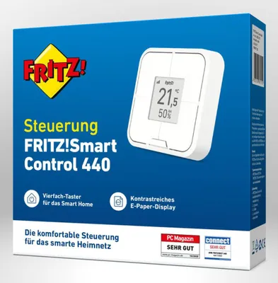 Obrázek produktu pro FRITZ! Smart Control 440, Bílá, Bezdrátový, 69 mm, 18 mm, 69 mm, 75 g
