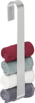 Produktbild von relaxdays Handtuchhalter ohne Bohren Edelstahl