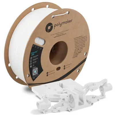 Imagen del producto de ABS, 1,75 mm, color blanco, 1 kg