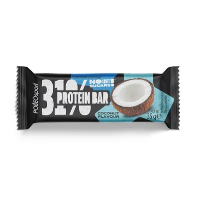 Produktbild von Polleo 31% Protein Bar, 35 g - Coconut