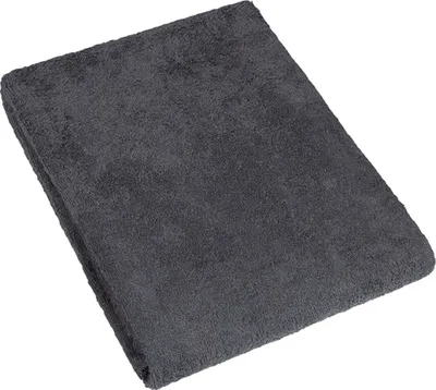 Produktbild von Frottee-Strandtuch - 100x150 cm - Grau