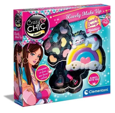 Produktbild von Clementoni Crazy Chic 18793, Make-up-Set für Kinder, 6 Jahr(e), Mehrfarbig