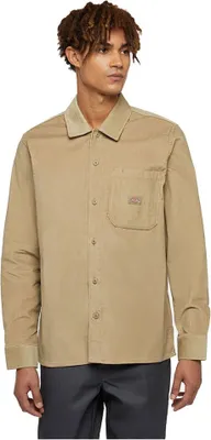 Produktbild von Dickies Corduroy Langarmhemd Beige XL Mann Beige XL