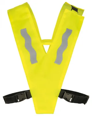 Productafbeelding van Korntex - Veiligheidsvest voor kinderen, model LT5650 (maat S) (signaalyellow)