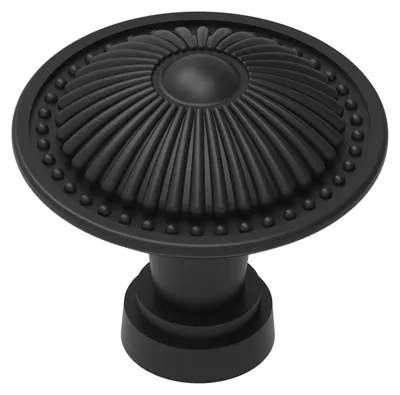 Produktbild von Set mit 20 Vintage-Schrankknäufen in Schwarz für Möbel