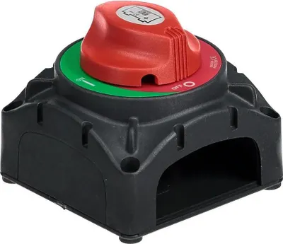 Produktbild von Bep Marine Hochleistungsbatterieschalter Rot,Schwarz 600 A Rot,Schwarz 600 A