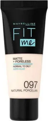 Produktbild von Maybelline New York Fit Me Matte & Poreless Foundation 97 Natural Porcelain 30ml