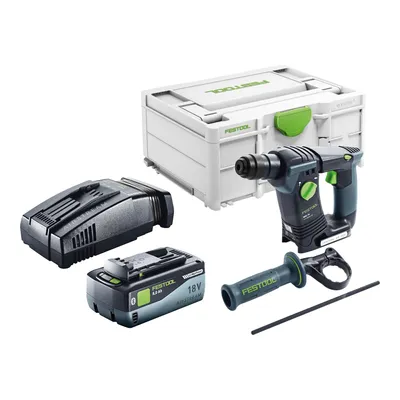 Produktbild von Festool BHC 18-Basic Akku Bohrhammer 18 V 1,8 J SDS Plus Brushless + 1x Akku 8,0 Ah + Schnellladegerät + Systainer