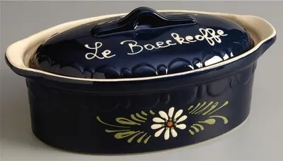 Immagine prodotto di Terrina ovale 37cm decoro blu fiori bianchi Siegfried 134D6