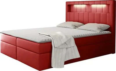 Produktbild von MIRJAN24 Boxspringbett Aspen, Ehebett mit zwei Bettkästen für die Bettwäsche, Doppelbett (Farbe: Soft 010, Größe: 160 x 200 cm)