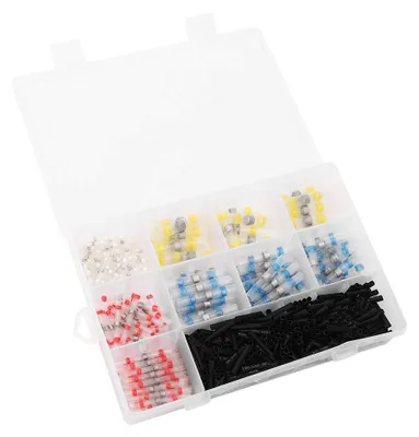 Lötverbinder-Set, 500 Stück, wasserdicht, Schrumpfschlauch, 6-1,7 mm
