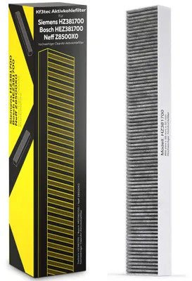 Aktivkohlefilter 60x9,5x5,5 cm für Siemens/Bosch/Neff