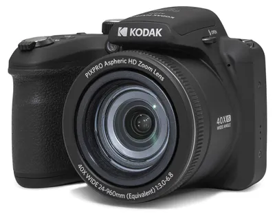 Produktbild von Kodak Astro Zoom AZ405, 20,68 MP, 5184 x 3888 Pixel, BSI CMOS, 40x, Full HD, Schwarz