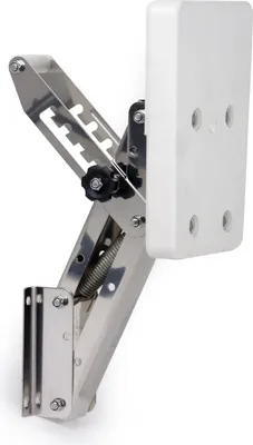 Produktbild von Motorhalter für 2-Takt Außenborder Motoren bis 7 PS und ca. 20 kg, 5 Positionen, Edelstahl / Kunststoff