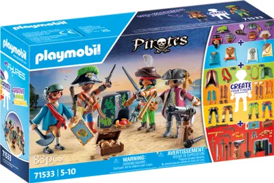 Produktbild von PLAYMOBIL Pirates 71533 My Figures: Piraten