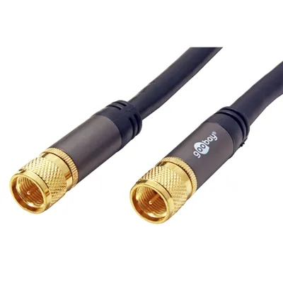 Obrázek produktu pro Wentronic 70661, 1 m, F, F, Černá