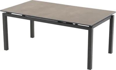 Produktbild von Lesli Living - Gartentisch Lagos - Grau - 180/240x100cm