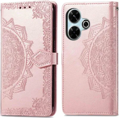 Produktbild von imoshion Mandala Klapphülle Xiaomi Redmi 13 4G - Rosé gold