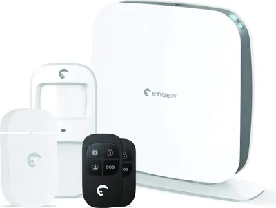 Obrázek produktu pro Startovací sada zabezpečovacího systému WiFi / GSM eTiger V2