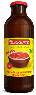 Produktbild von Tomate passata tradizionale 800g - Torrente