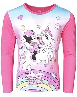 Produktbild von Langarmshirt Disney Minnie Mouse & Einhorn Pink 92 cm