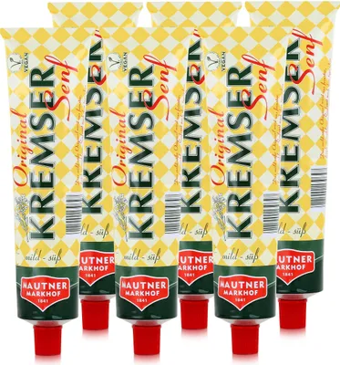 Produktbild von Mautner Kremser Senf 200g - Das mild-süße Original (6er Pack)