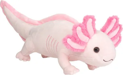 Produktbild von Teddy Hermann 90159 Axolotl 36 cm, Kuscheltier, Plüschtier mit recycelter Füllung, Sonderedition yaqu Pacha