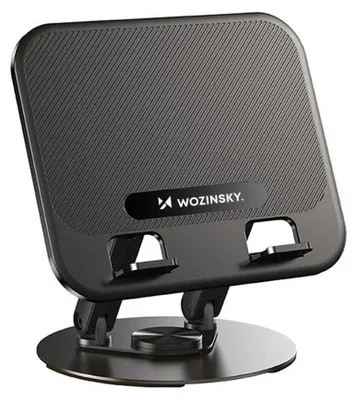 Obrázek produktu pro Wozinsky 5907769384912, Stojan na laptop a tablet, Černá, ABS (akrylonitril-butadien-styren), 250 mm, 45 mm, 260 mm