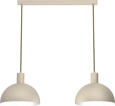 Zdjęcie produktu dla Lampa wisząca Handa kremowo-złota 2xE27x15W metal wym:110x84x29cm IP20 Luminex