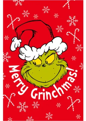 Produktbild von Der Grinch Merry Grinchmas Mikroflanelldecke 100x150cm