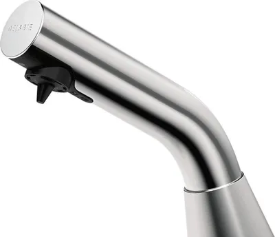 Zdjęcie produktu dla Dozownik mydła Delabie BINOPTIC sat. Standm. L.1,2 Zasilanie sieciowe