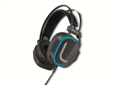Produktbild von Denver GHS-131, Kabelgebunden, Gaming, 20 - 20000 Hz, Kopfhörer, Schwarz