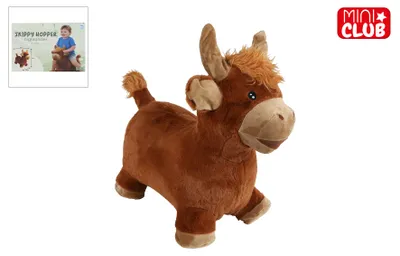 Image de Peluche Mini Club Skippy Highlander avec pompe