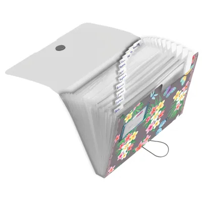 Produktbild von Herlitz Fächermappe PP 12F Ladylike Butrfl.