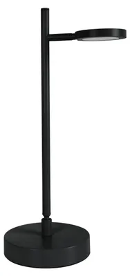 Produktbild von Tischleuchten - LED Akku-/ Tischleuchte "LUPA" H45cm schwarz, Tischlampe im Modern Style, ausMetall in schwarz, 45 cm hoch, Maße 22,6 x 16 cm, inkl. LED – dimmbar – Akkubetrieb – Akku- und Netzbetrieb – Berührungssensor