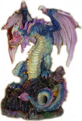Produktbild von Drache blau auf Baum
