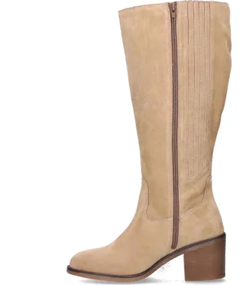 Produktbild von JJ Footwear Leyburn Stiefel in Übergrößen Taupe 1408003-286Taupe in Weite XXXL