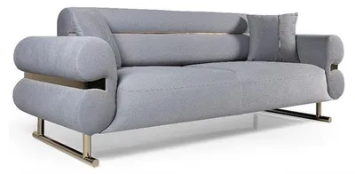 Produktbild von Modernes Wohnzimmer-Set 3+3-Sitzer Weiches Sofa Polstermöbel 3 Teile