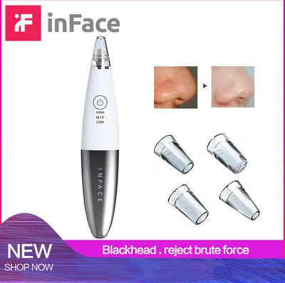 Productafbeelding van XIAOMI Youpin InFace Elektrische Blackhead Remover, vacuüm, dermabrasie, acne, poriënreiniger, gezichtsreiniger, huidverzorging, schoonheid