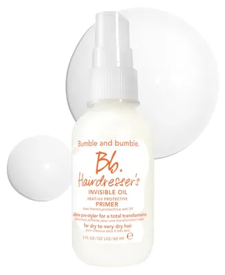 Produktbild von Bumble And Bumble Hairdresser's Invisible Oil Heat/UV Protective Hair Primer Leave-In Conditioner, Haarspray, Frauen, Alle Haare, 60 ml, Weichmachend, Farbschutz, Glanz, Spraydose
