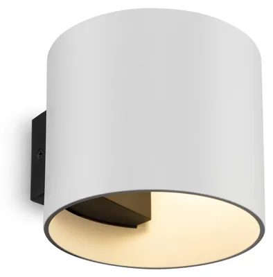 Immagine prodotto di Applique Da Parete Moderno Rond Alluminio Bianco 1 Luce G9 50W