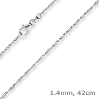 1-4mm-Singapurkette-aus-750-Weißgold-42cm