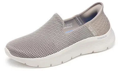 Immagine prodotto di Scarpa da ginnastica Skechers Handfrei Slip-ins Go Walk Flex-Relish da donna, color taupe/blu, taglia 37