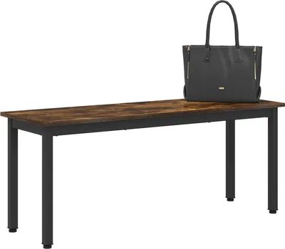 Immagine prodotto di panchina Quercia Fumosa 110 x 35 x 45 cm Legno multistrato