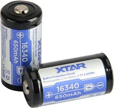Immagine prodotto di Battery 16340/R-CR123 3,7V Li-ion 650 mAh